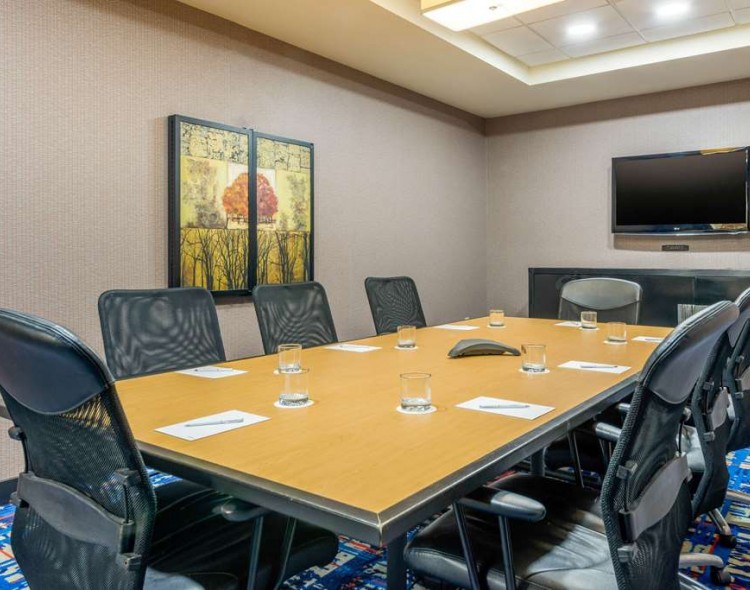 conference table in boardroom