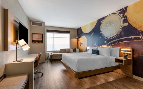 Guest room with king bed(s)