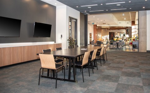 modern boardroom space inside the lobby