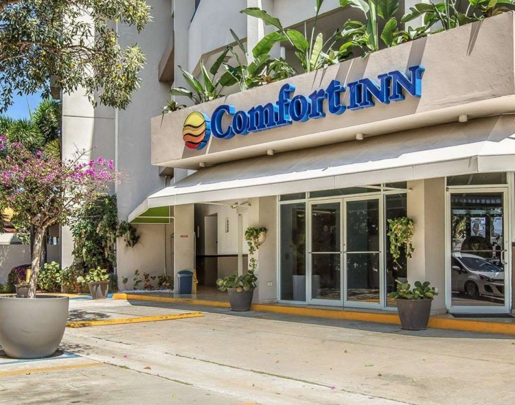 Beachfront hotel