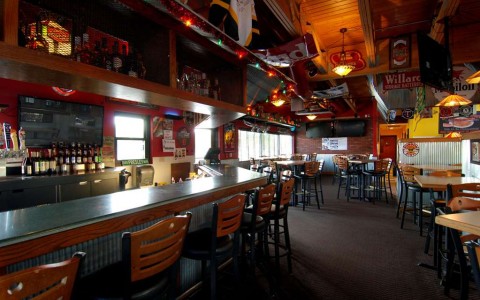 Restaurant and bar