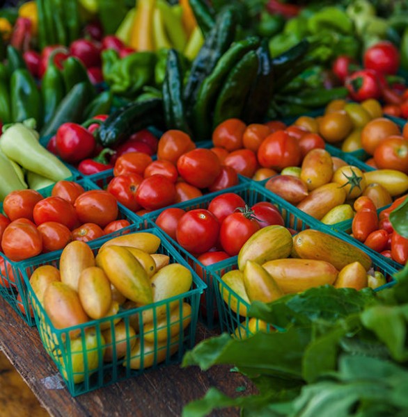 fresh produce stand