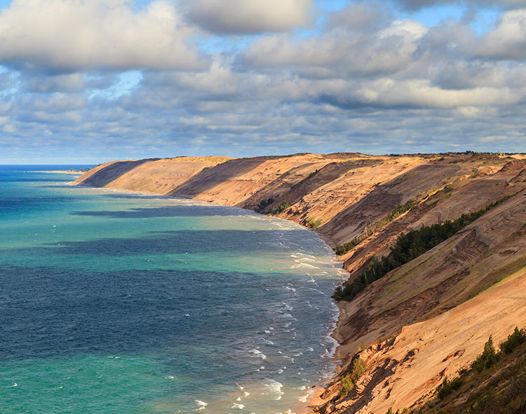 mountainside facing the sea