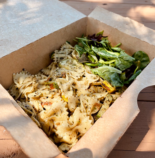 ravioli take away dish