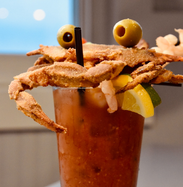 fancy sea cocktail
