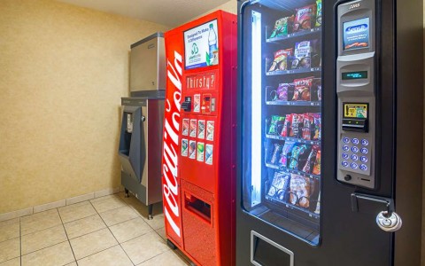 Hotel vending machines