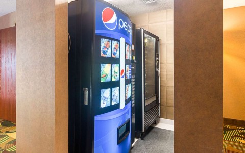 soda and vending machines
