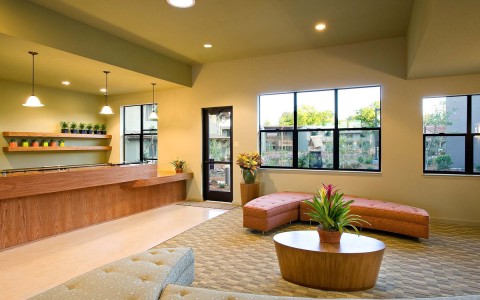 spa reception