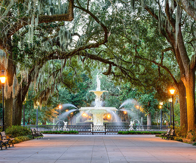 fountain at forsyth park