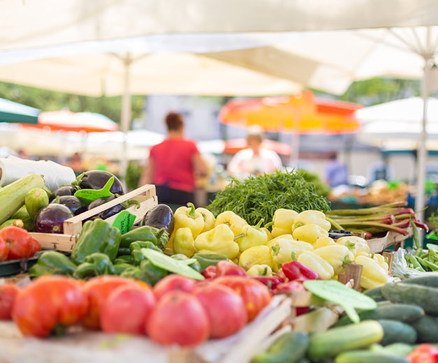 Vegetables at river street market place