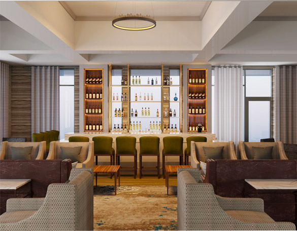 hotel dining area